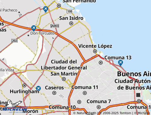MICHELIN Florida Oeste map - ViaMichelin