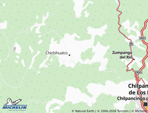 Mappa MICHELIN Asentamientos Humanos - ViaMichelin