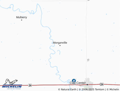 MICHELIN Morganville map - ViaMichelin