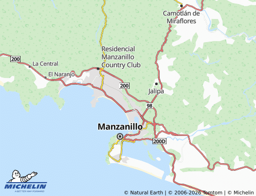 MICHELIN Valle Dorado III map - ViaMichelin