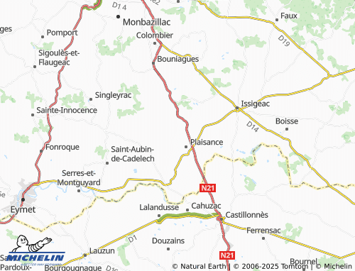 Mappa MICHELIN Mandacou - ViaMichelin