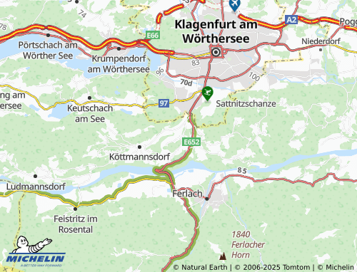 MICHELIN-Landkarte Aich - ViaMichelin