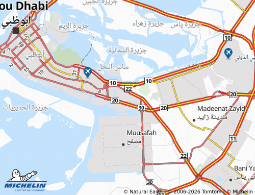 MICHELIN Rabdan map - ViaMichelin