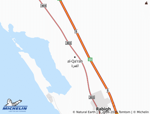Carte MICHELIN al-Qa'rah - ViaMichelin