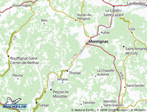 MICHELIN La Font map - ViaMichelin