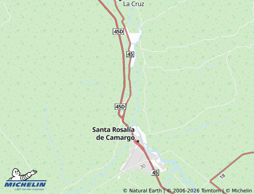 MICHELIN San Ignacio map - ViaMichelin