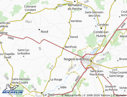 Mapa MICHELIN Berd'huis - ViaMichelin