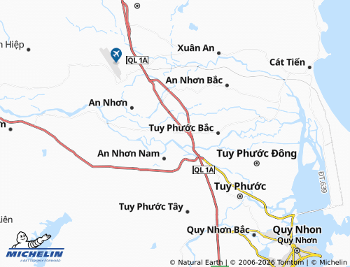 Mapa MICHELIN An Nhơn - ViaMichelin