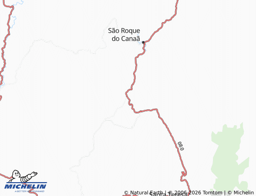 Mapa MICHELIN São João de Petrópolis - ViaMichelin