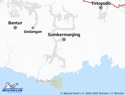 Carte MICHELIN Kedungbanteng - ViaMichelin