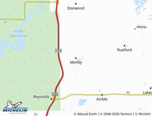 Mappa MICHELIN Morley - ViaMichelin