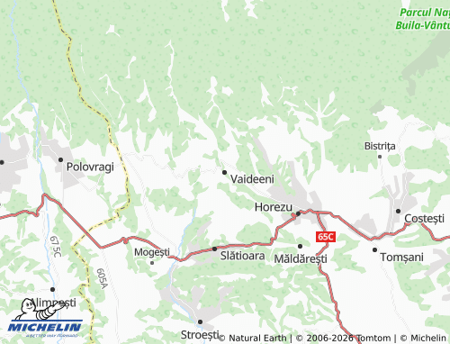 MICHELIN Vaideeni map - ViaMichelin