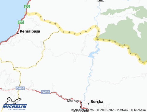 MICHELIN Güzelyurt map - ViaMichelin