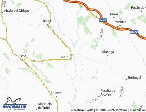 Mappa MICHELIN Pertusa - ViaMichelin