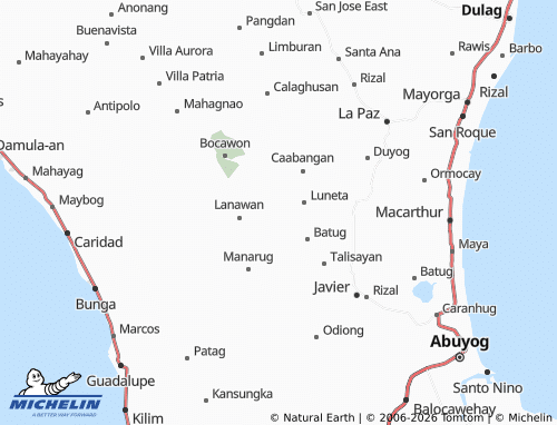 Mappa MICHELIN Santa Isabel - ViaMichelin