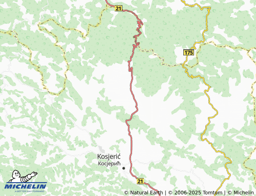 Mapa MICHELIN Stojići - ViaMichelin