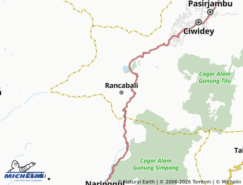MICHELIN-Landkarte Rancabali - ViaMichelin