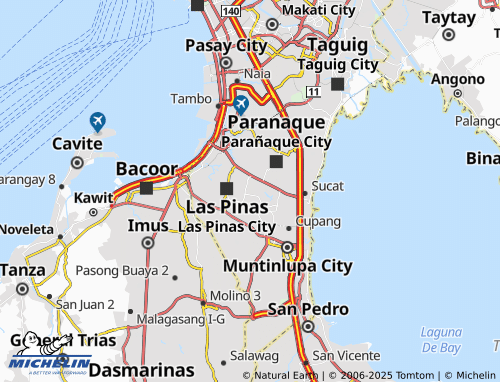 Mappa MICHELIN San Isidro - ViaMichelin
