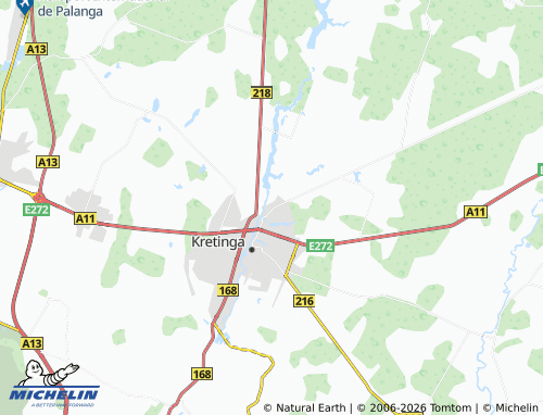 Mapa MICHELIN Padvariai - ViaMichelin