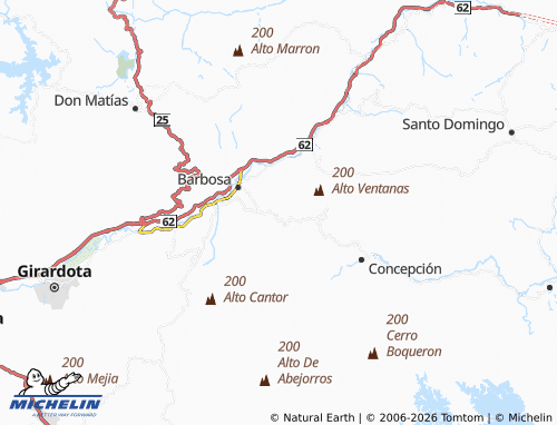 Carte MICHELIN El Hoyo - ViaMichelin