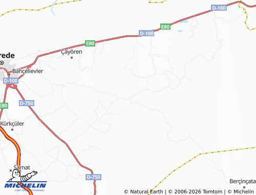 Mappa MICHELIN Çukurca - ViaMichelin