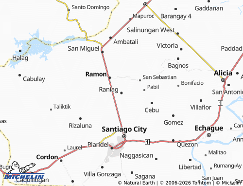 Mappa MICHELIN Raniag - ViaMichelin