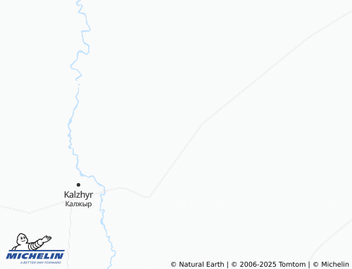 MICHELIN Kazakhstan map - ViaMichelin
