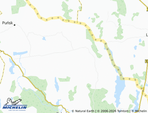 MICHELIN Widugiery map - ViaMichelin
