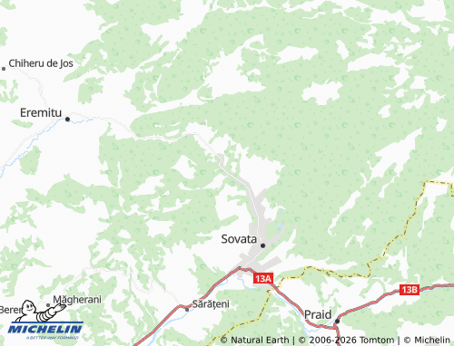 MICHELIN-Landkarte Săcădat - ViaMichelin