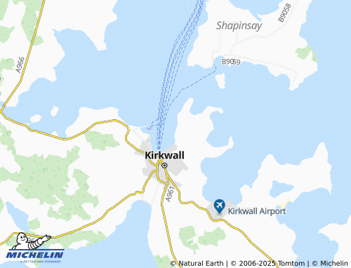 Carte MICHELIN Craigiefield - ViaMichelin