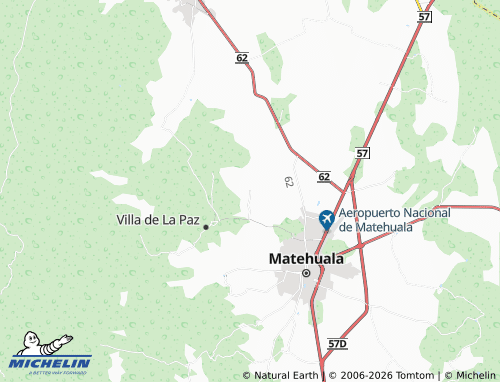 Mappa MICHELIN San Antonio de las Trojes - ViaMichelin