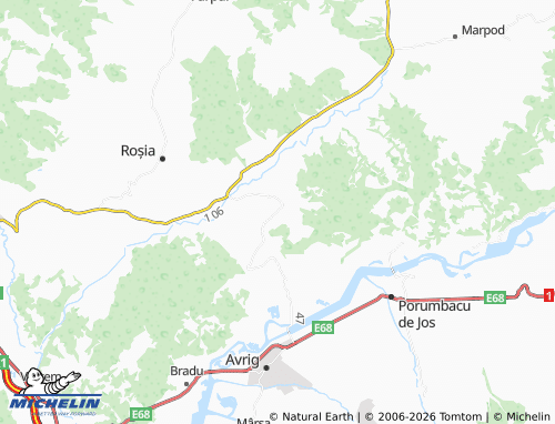 Mapa MICHELIN Nucet - ViaMichelin