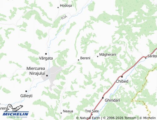 MICHELIN-Landkarte Berein - ViaMichelin