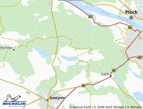 MICHELIN Białe map - ViaMichelin