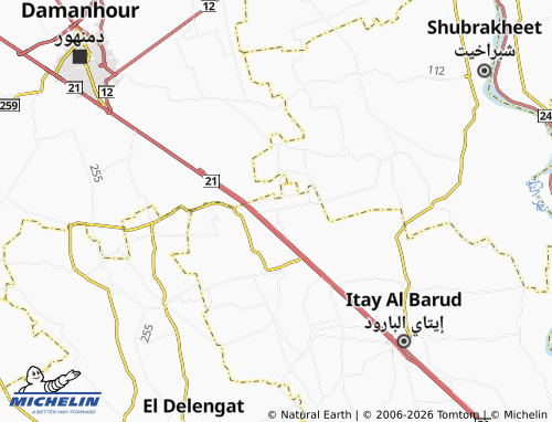 Mapa MICHELIN al-'Ibraheemiyyah - ViaMichelin