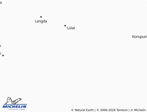 MICHELIN Dinggila map - ViaMichelin