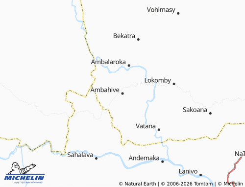 Mappa MICHELIN Ambahive - ViaMichelin