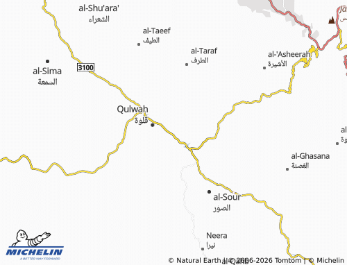 MICHELIN-Landkarte al-Naseem - ViaMichelin