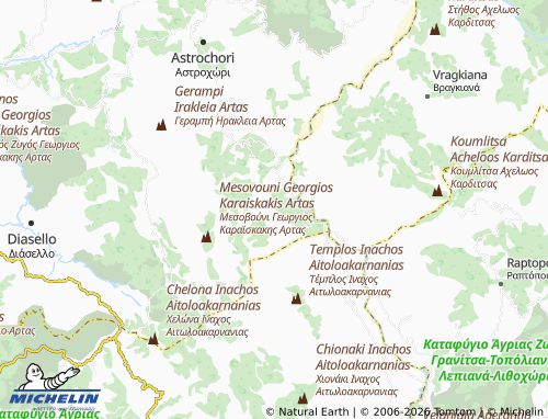 Mapa MICHELIN Alonaki - ViaMichelin