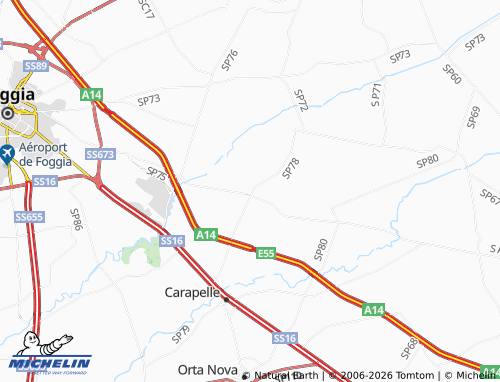 Mapa MICHELIN Mezzanone - ViaMichelin