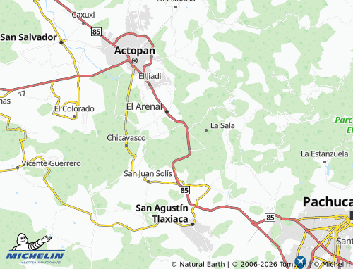 MICHELIN La Manzana Uno map - ViaMichelin