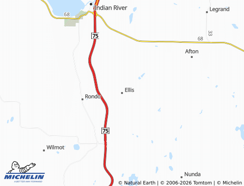 Mappa MICHELIN Ellis - ViaMichelin