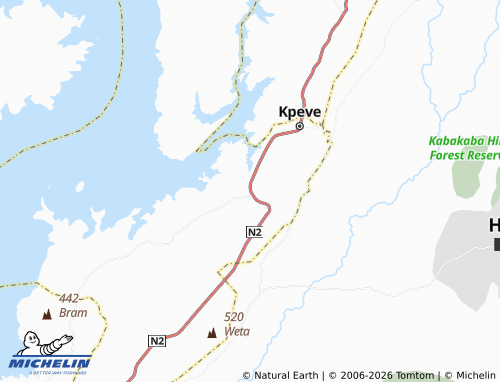 MICHELIN Todome map - ViaMichelin