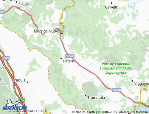 Mapa MICHELIN Galaino - ViaMichelin