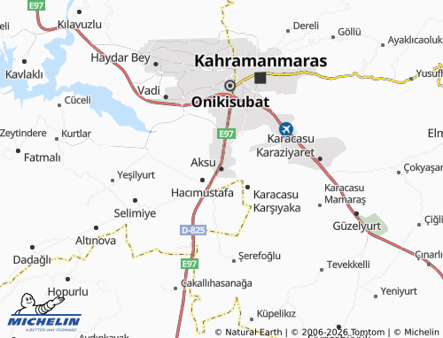 MICHELIN-Landkarte Aksu - ViaMichelin