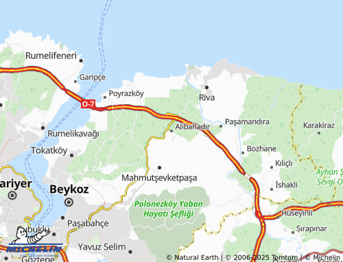 MICHELIN Alibahadır map - ViaMichelin