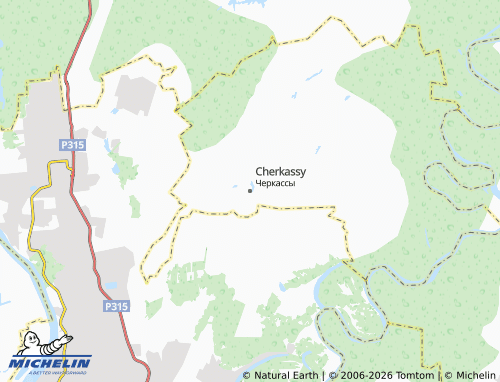 MICHELIN-Landkarte Cherkassy - ViaMichelin