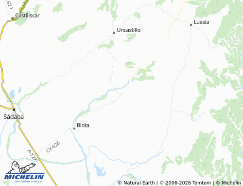 MICHELIN Malpica de Arbe map - ViaMichelin