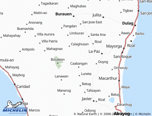 MICHELIN Mag-aso map - ViaMichelin