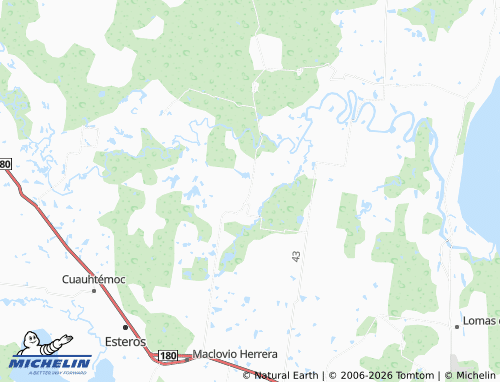 Mappa MICHELIN José María Luis Mora - ViaMichelin